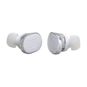JBL Tune Buds Ghost Edition - White Ghost - True wireless Noise Cancelling earbuds - Detailshot 3